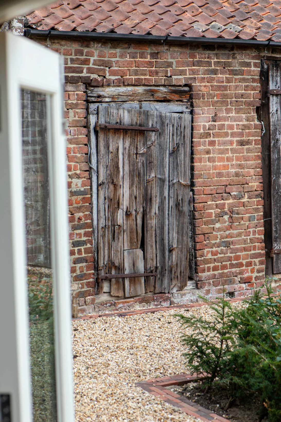 The Granary's private walled gardens in West Norfolk